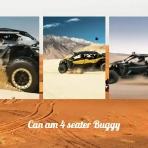 Can-Am 4 Seat Buggy Ride in Dubai – 1 Hour