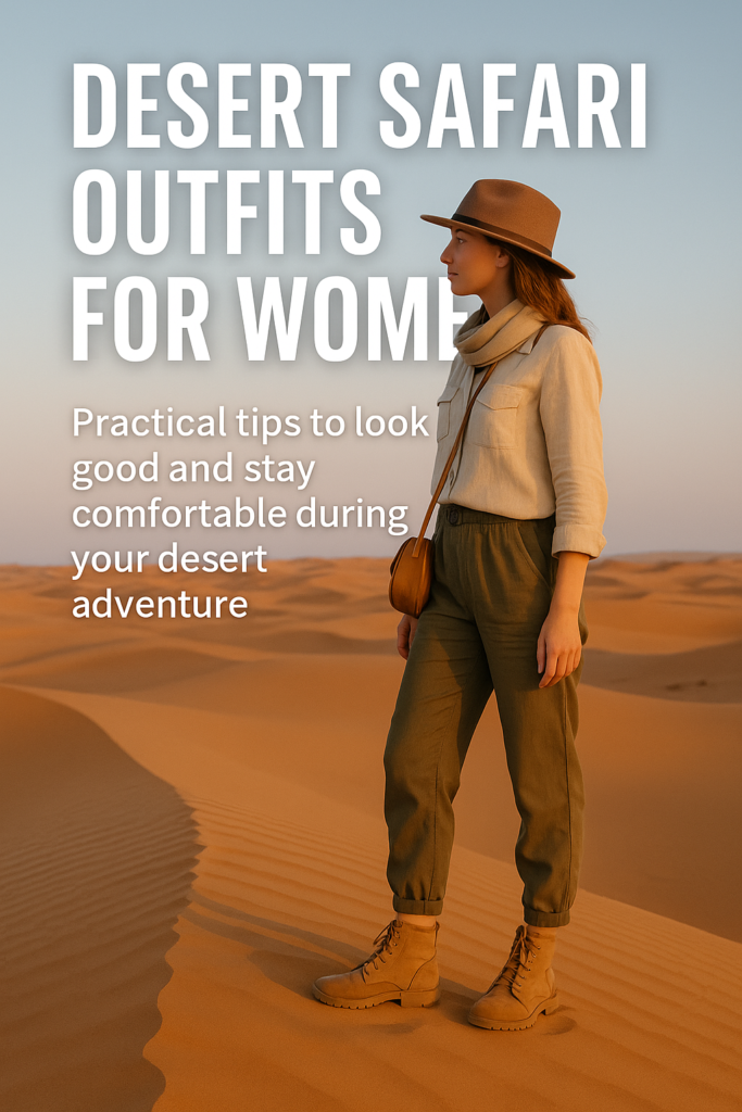 Desert safari outfit female